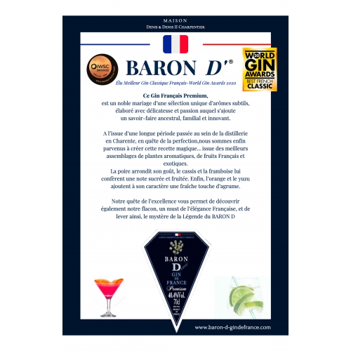 BARON D GIN DE FRANCE