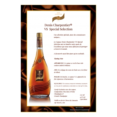 COGNAC V.S SPECIAL SELECTION - DENIS CHARPENTIER